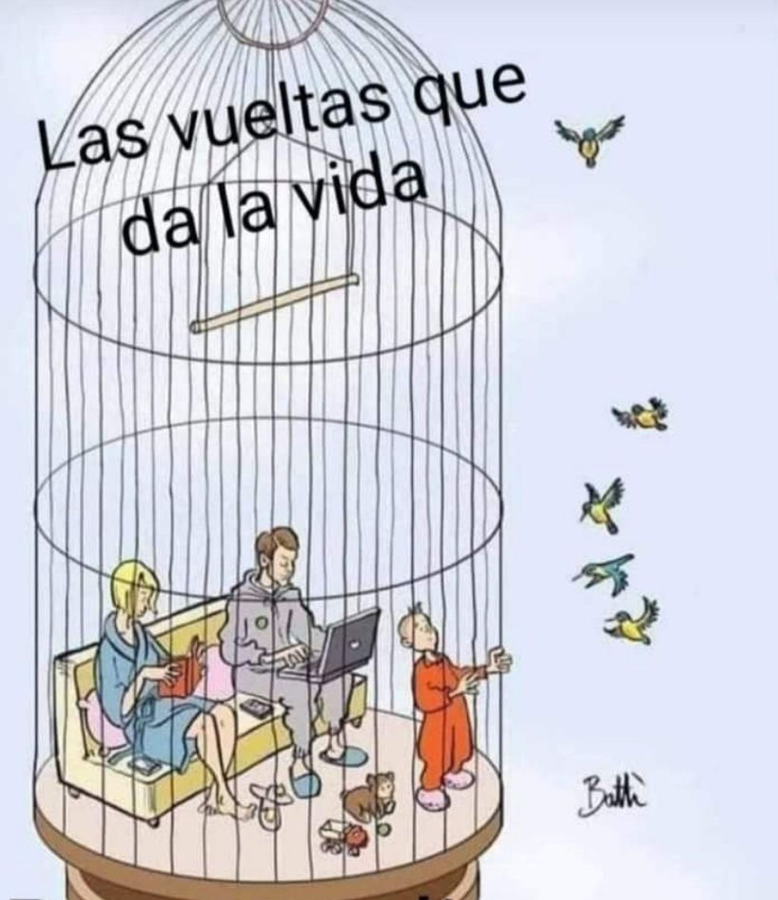 En la jaula vivíamos nosotros