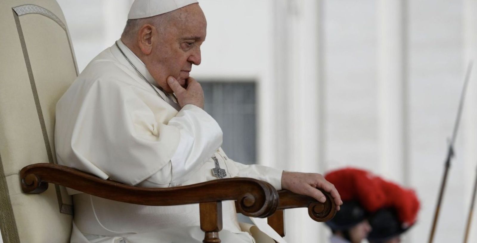 El Papa reza por Gaza