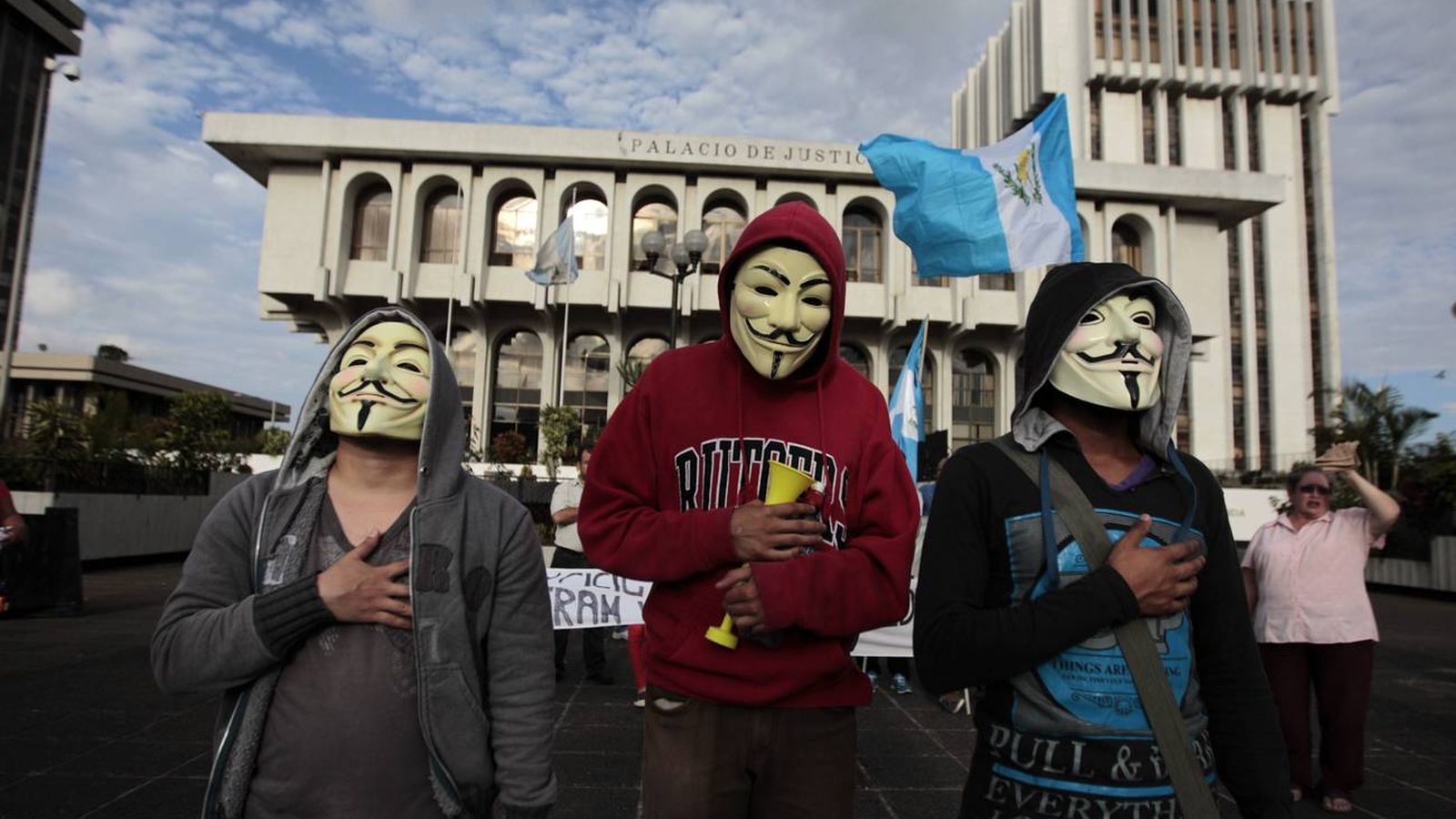 Protesta en Guatemala