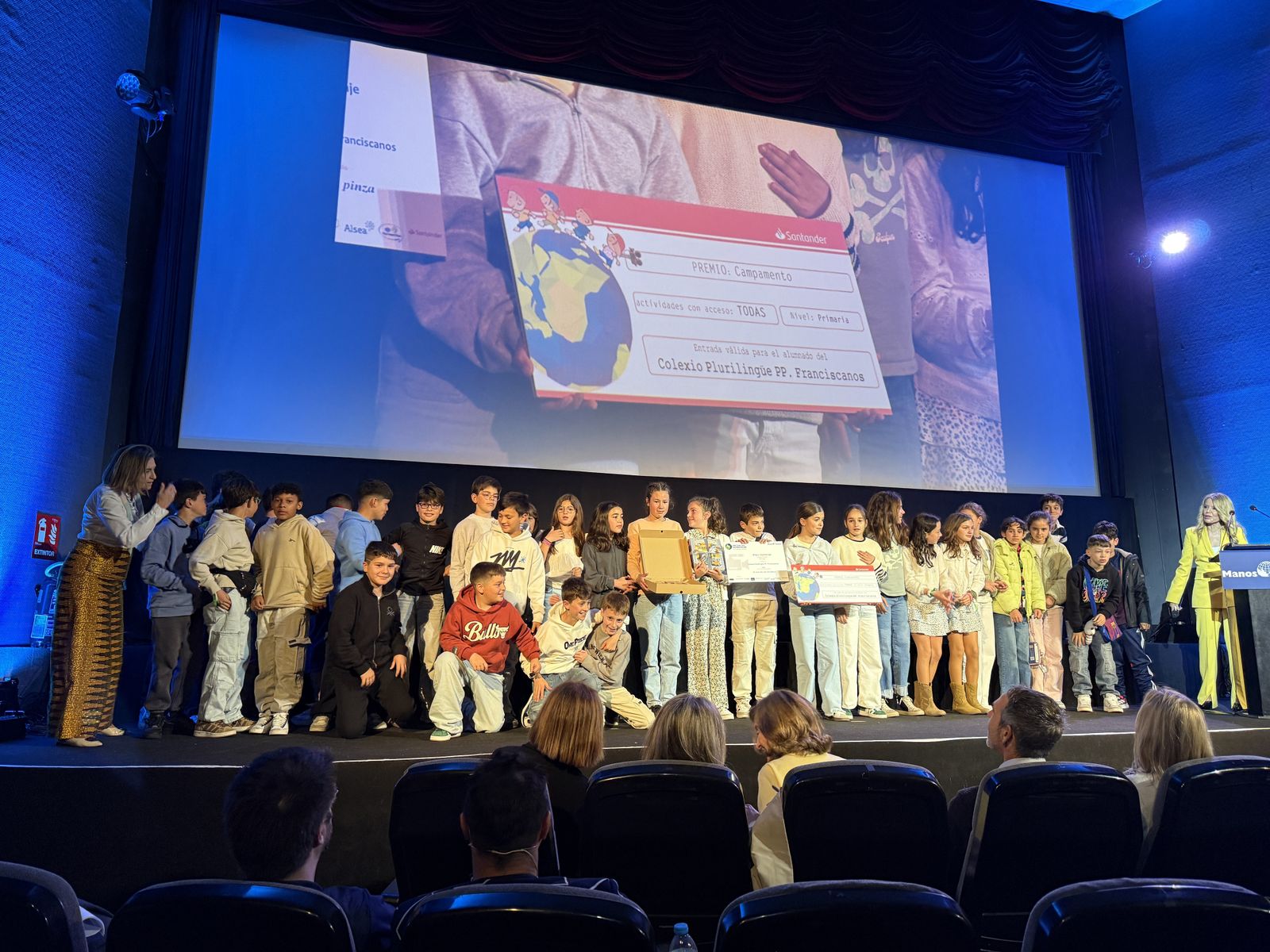 Premio a mejor clipmetraje en la categoría de Primaria