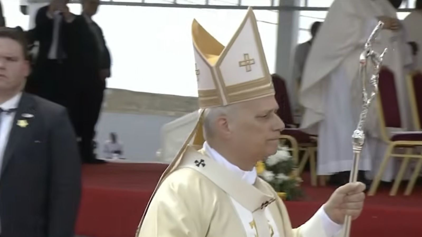 El Papa en la misa de Saurimo