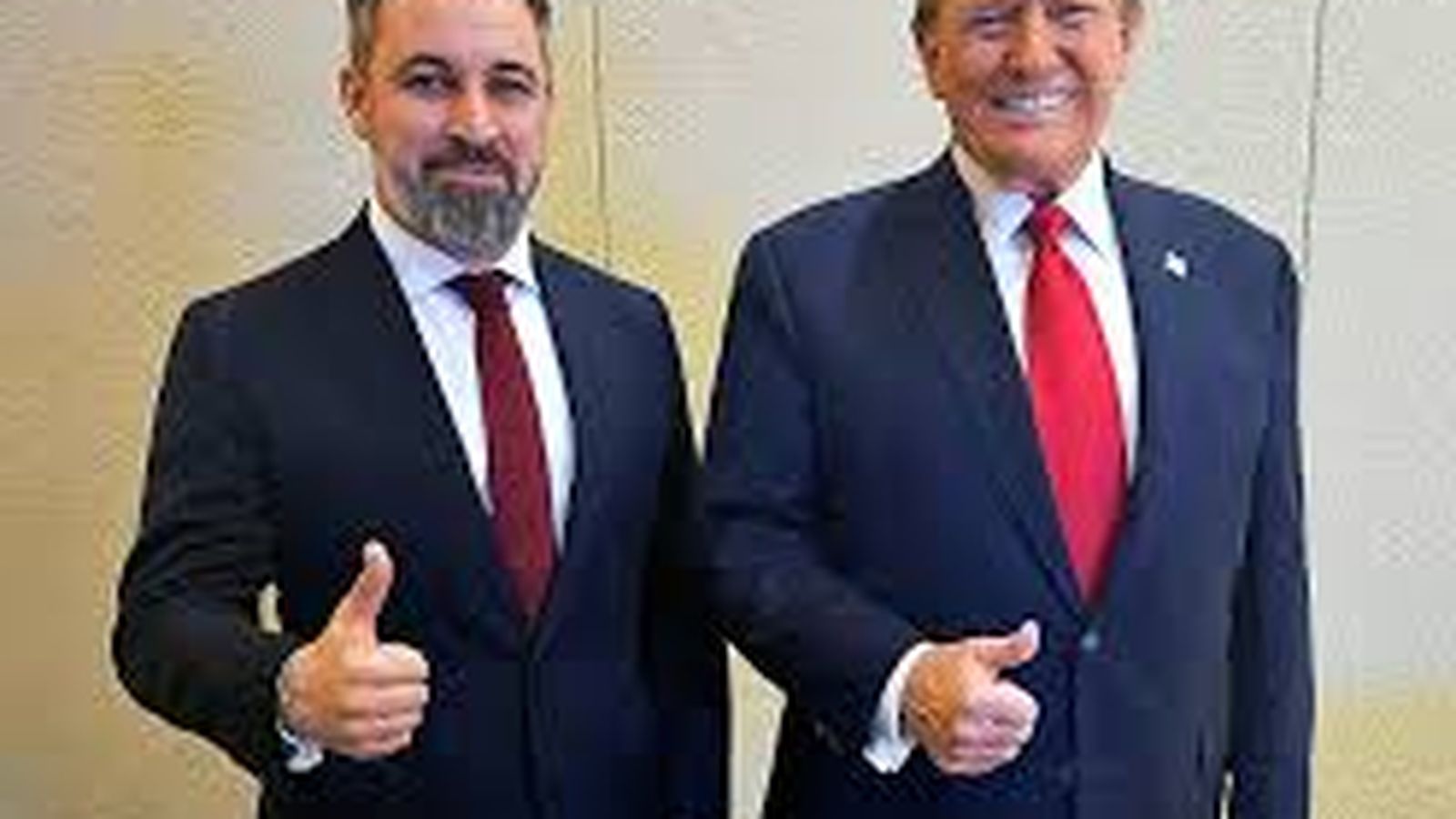 Abascal y Donal Trump