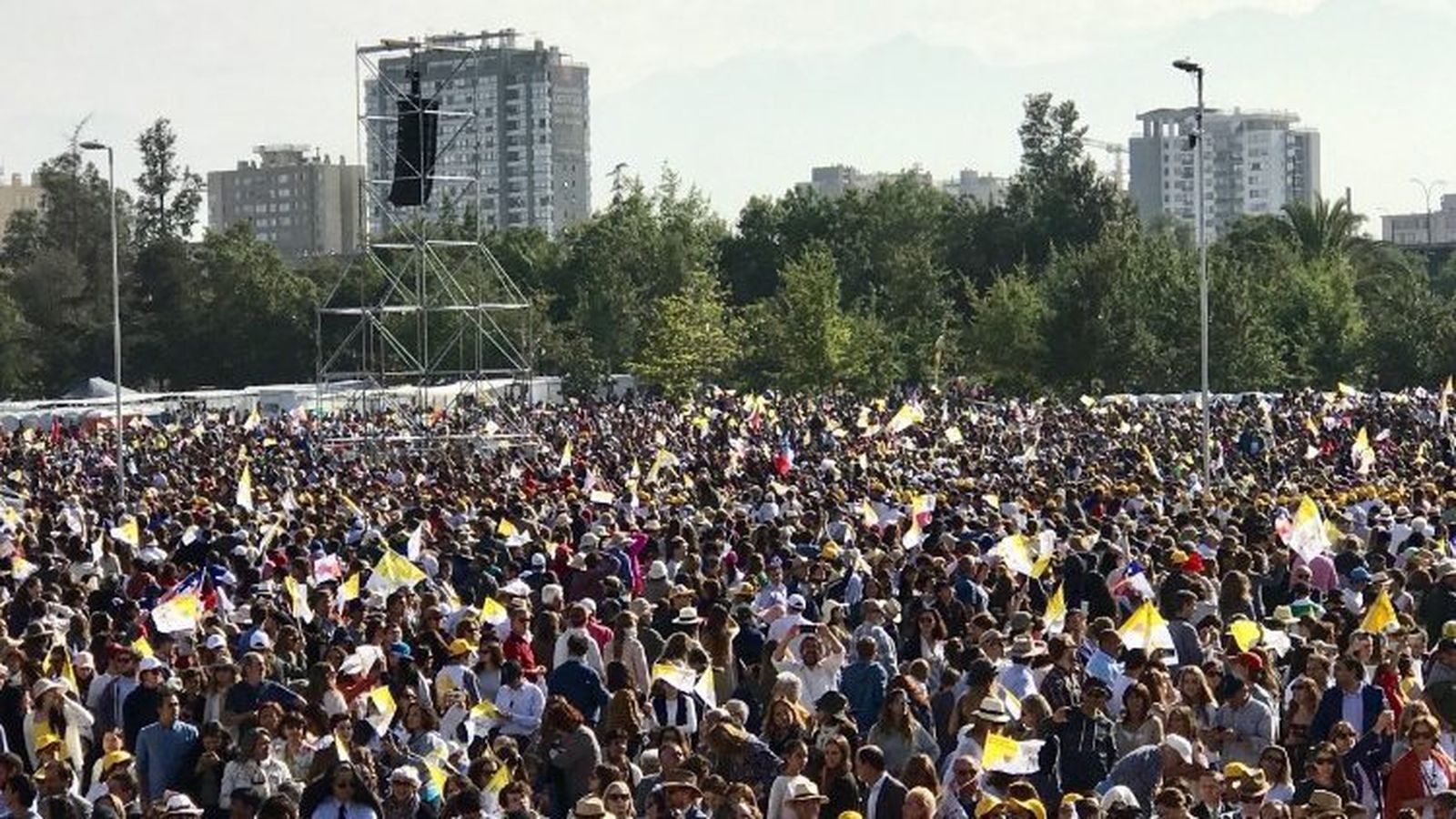 Misa en el Parque O'Higgins