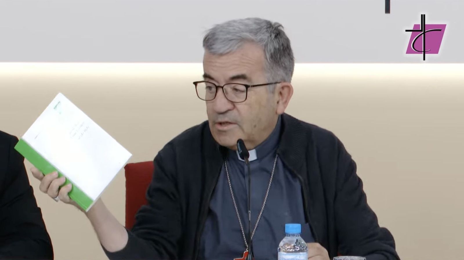 Argüello en la rueda de prensa