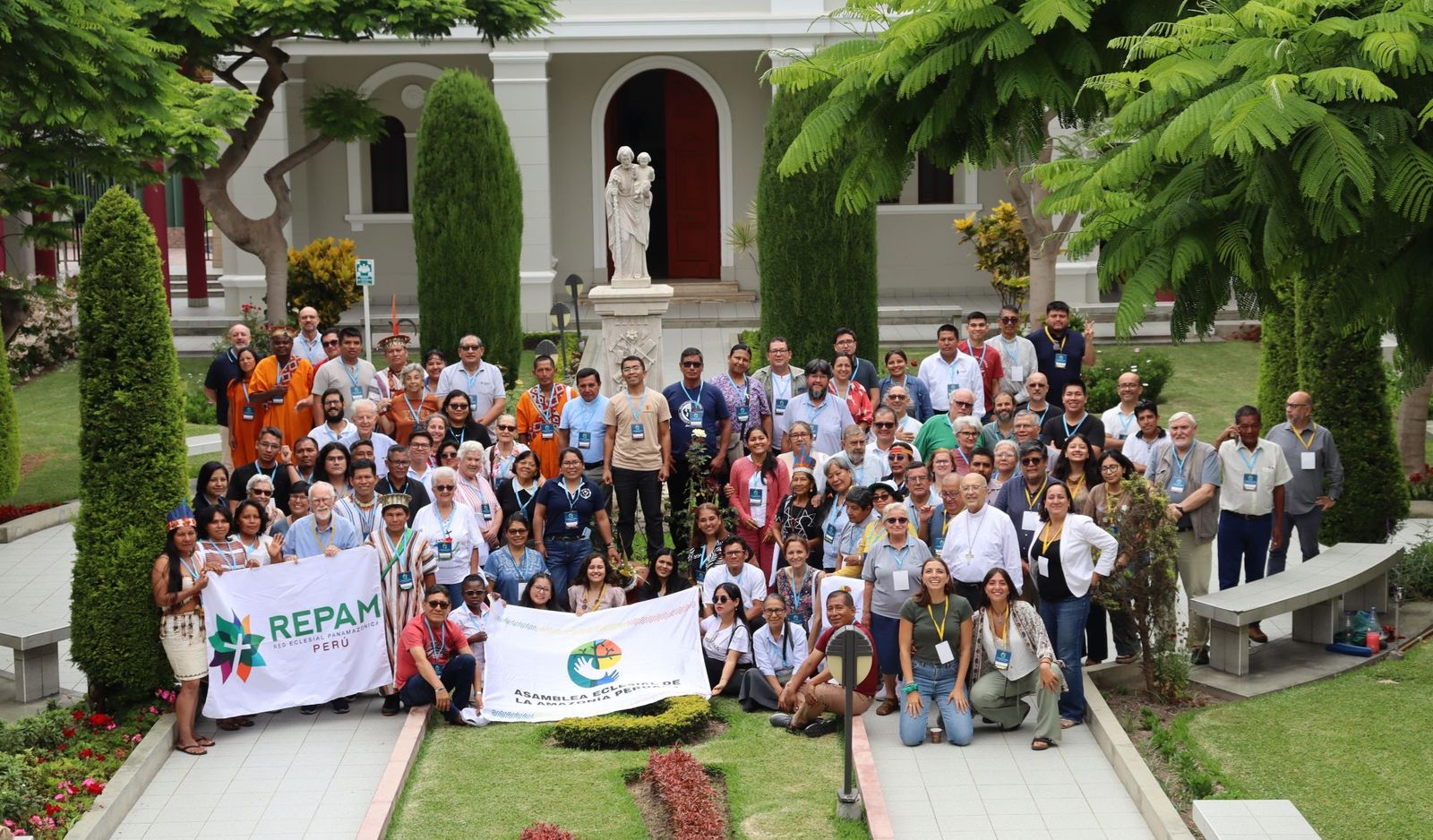 Participantes en la Asamblea Eclesial