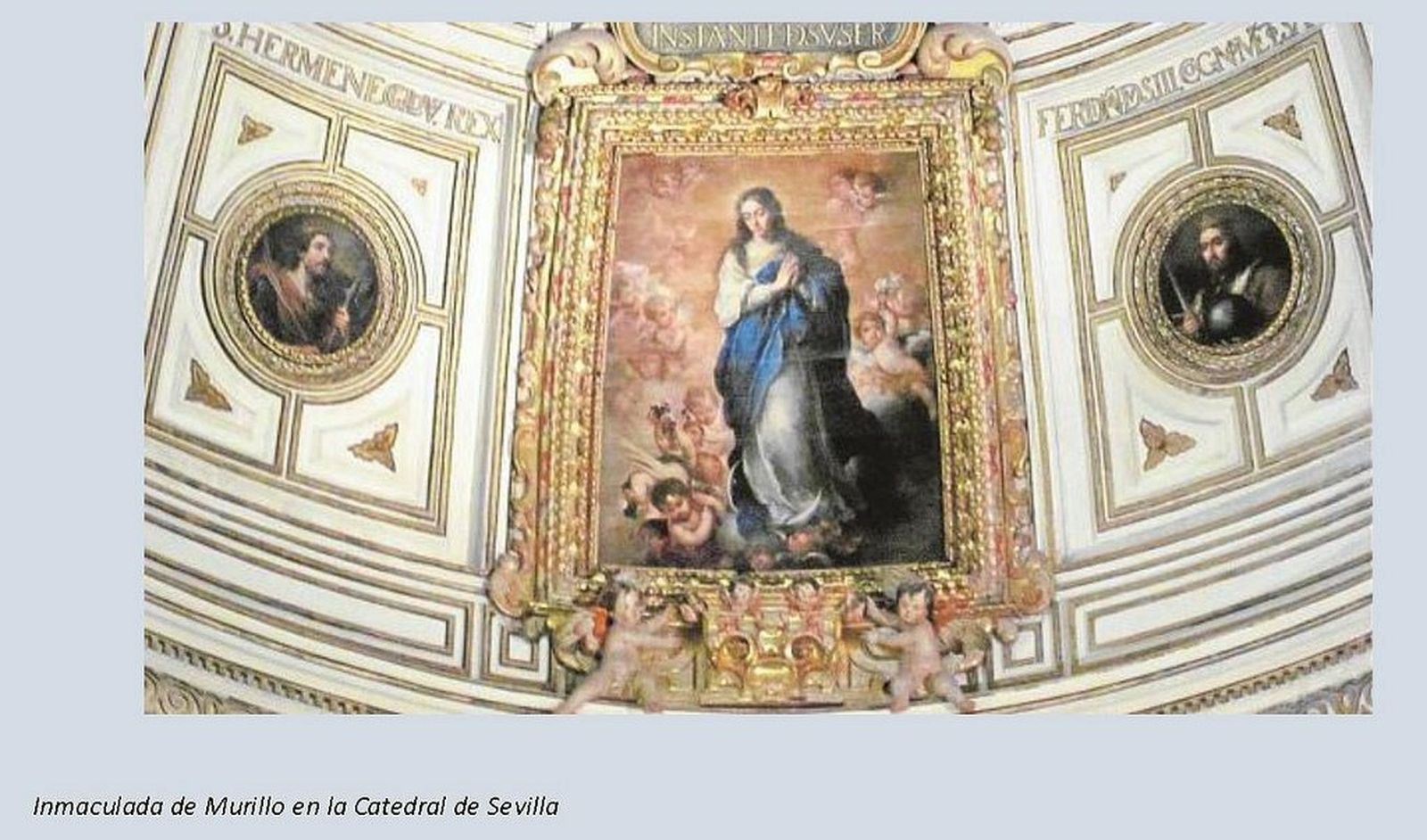 Inmaculada de Murillo en la catedral de Sevilla