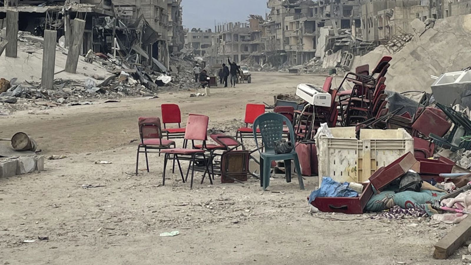 Gaza, la vida entre los escombros