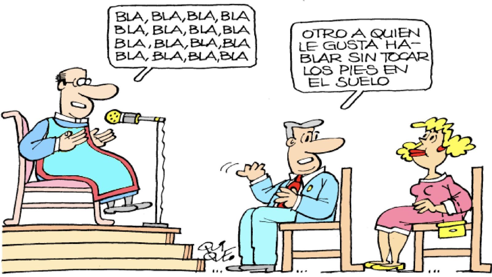 El bla,bla,bla del clero