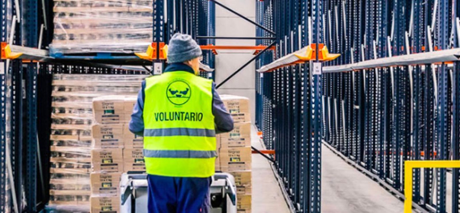 Banco de alimentos de Madrid bajo mínimos