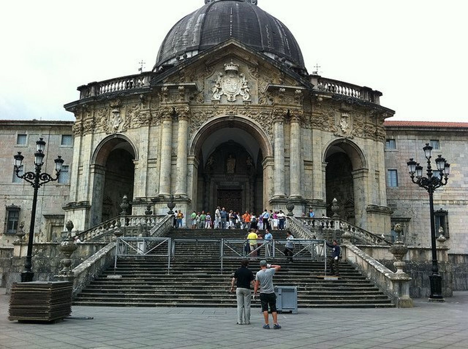 Magis en la basílica de Loyola