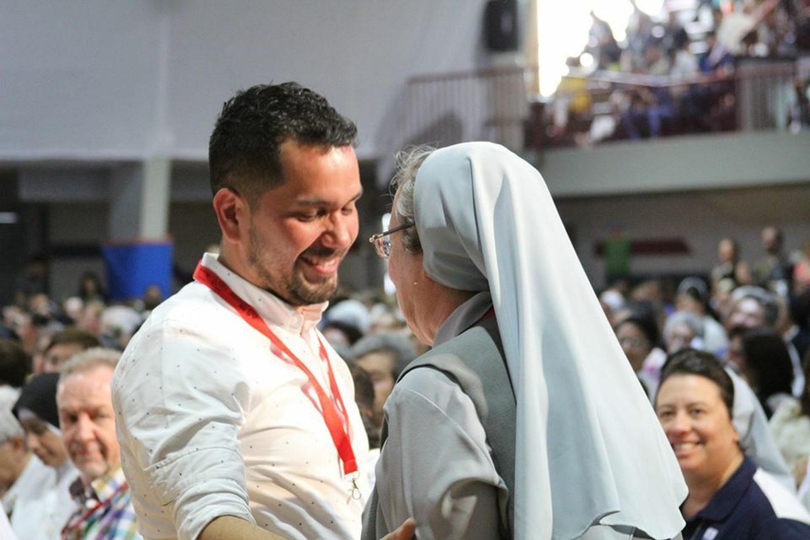 Óscar Pérez Sayago, secretario general del CIEC, durante el congreso de Santiago