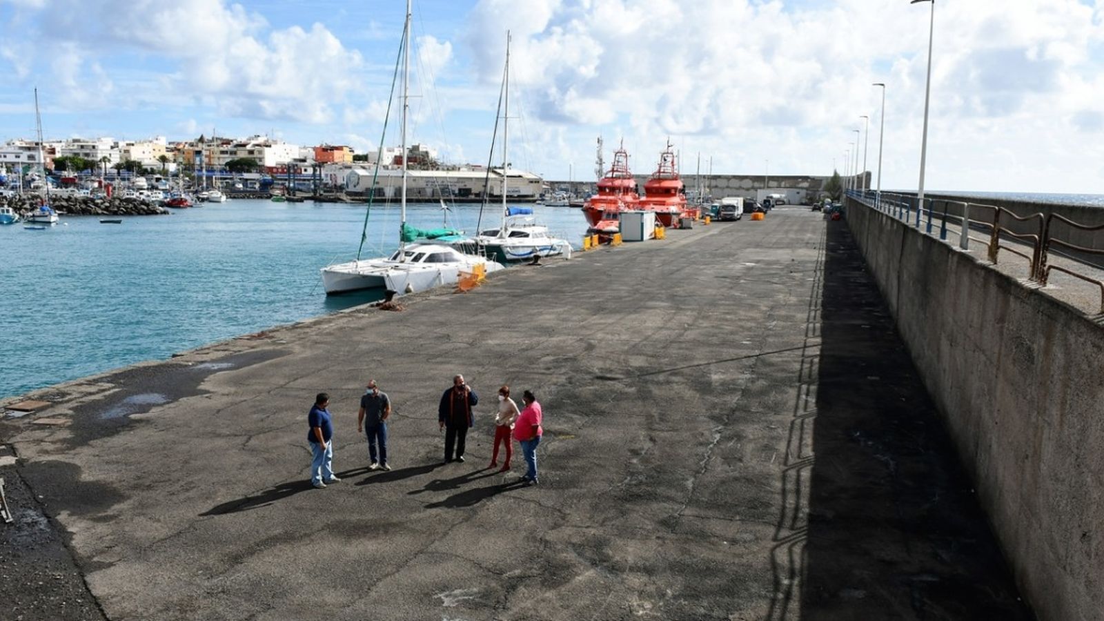 Muelle de Arguineguín. Gran Canaria. España.