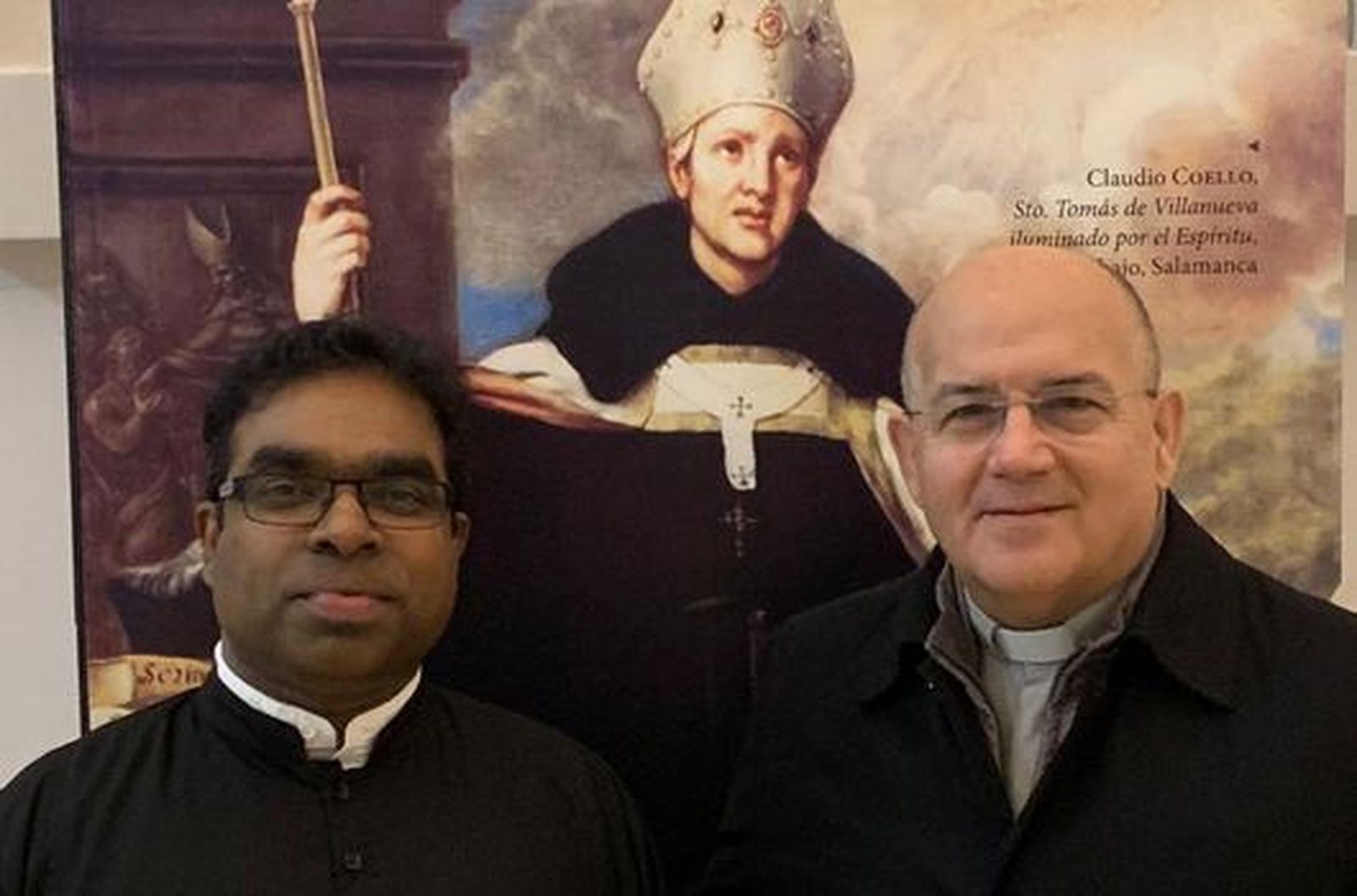 P. Alexander Palliparambil y José Luis Sánchez