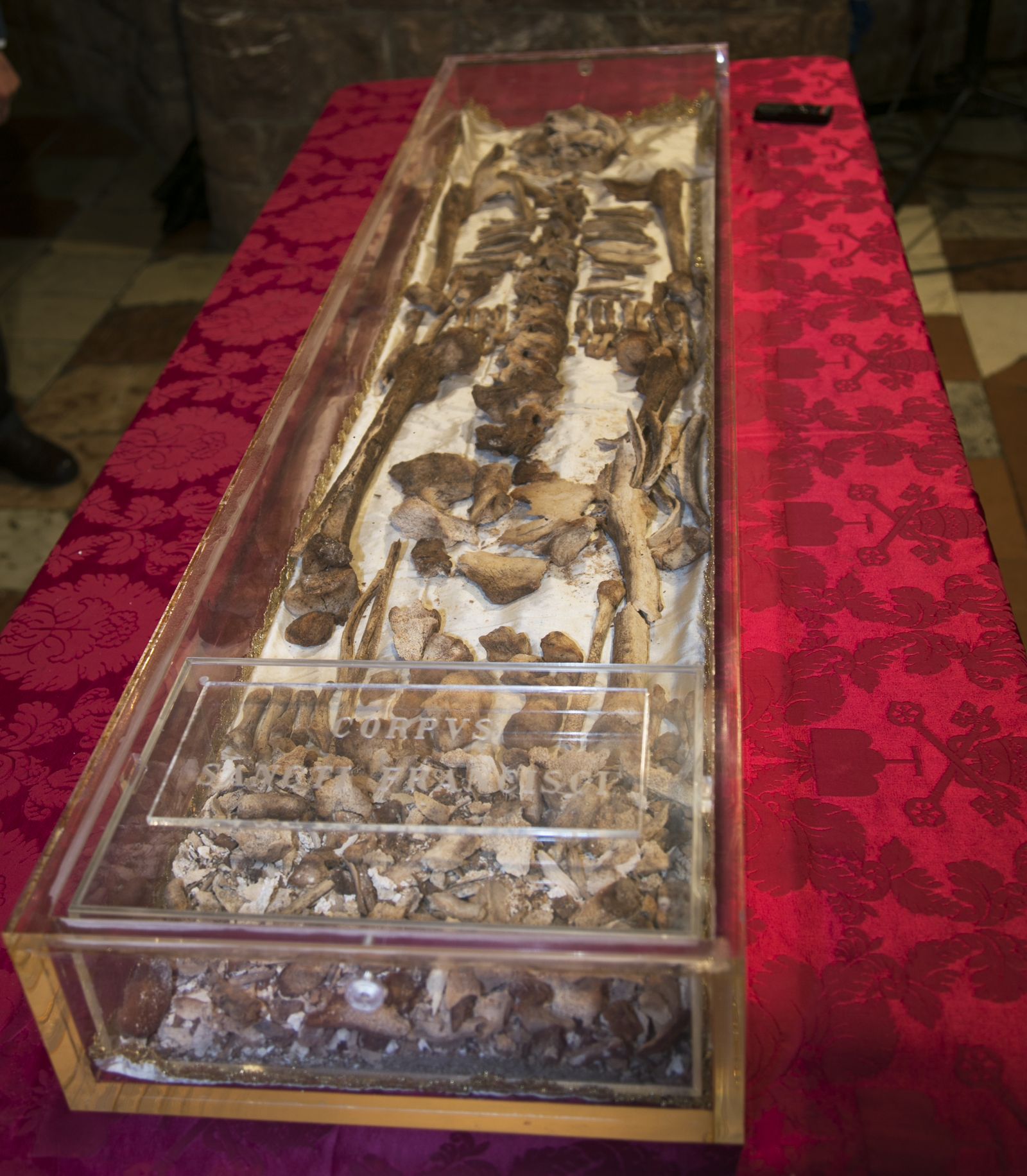 Restos de San Francisco de Asís