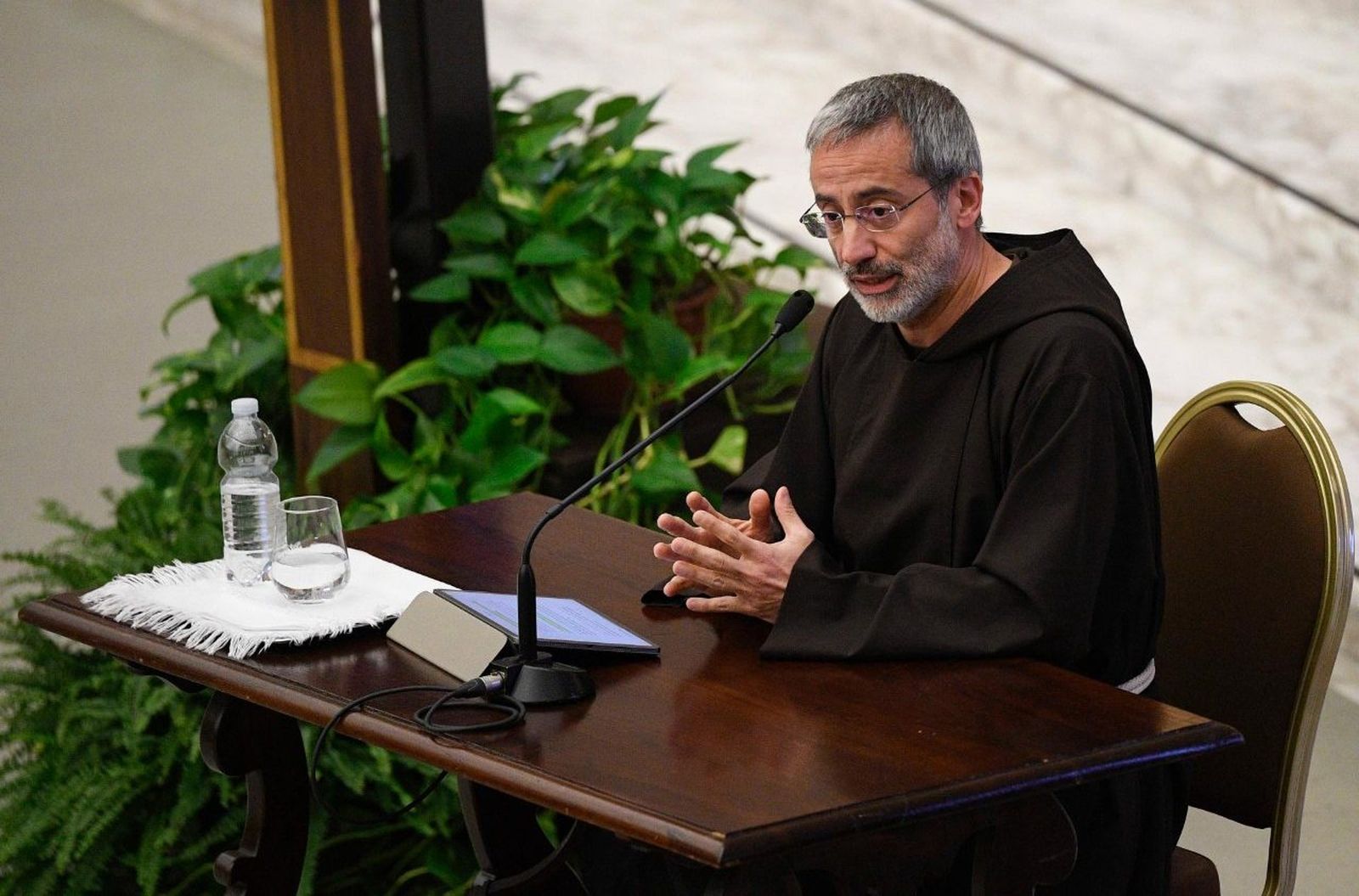 Padre Roberto Pasolini, predicador de la Casa Pontificia