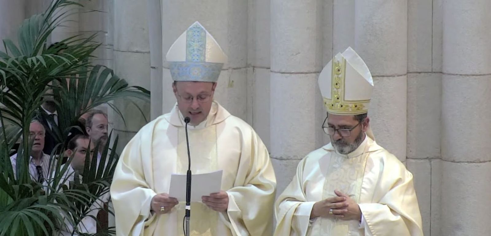 Primeras palabras de los nuevos obispos