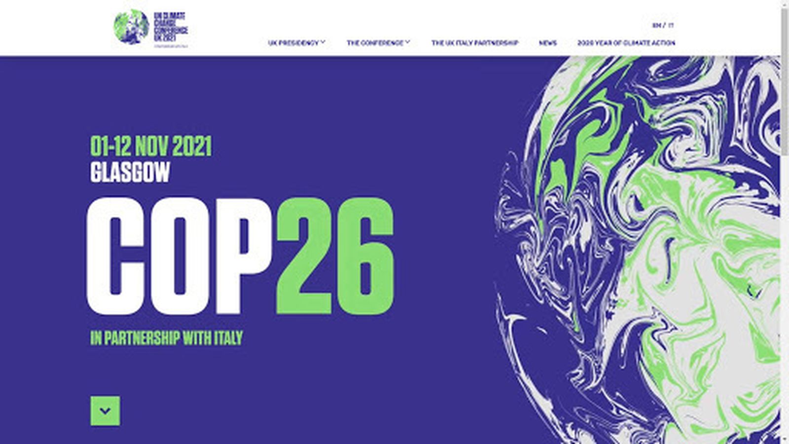 Turkson: "El Papa tiene intención de acudir a la COP26 de Glasgow"