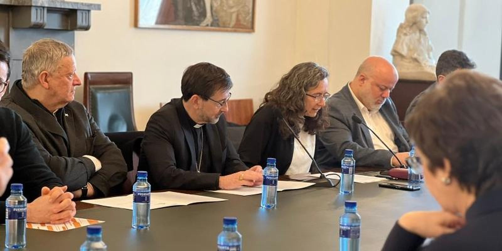 José Cobo con la Plataforma Pacto de Convivencia