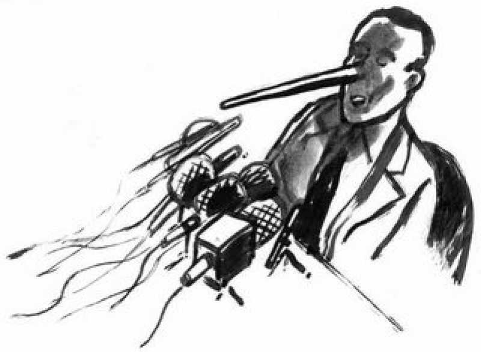 La mentira política