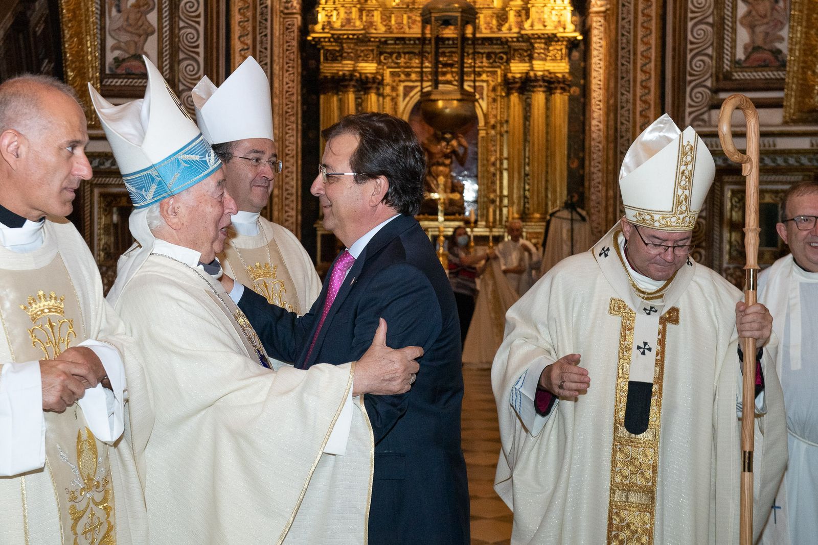 Fernández Vara, con los obispos en Guadalupe
