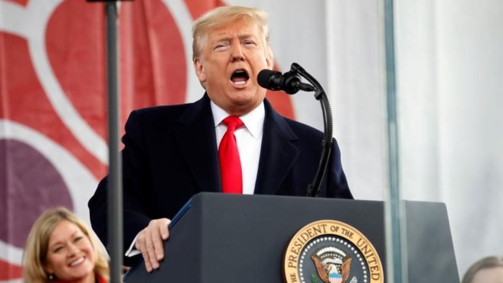 "Los niños no nacidos nunca han tenido un defensor más fuerte en la Casa Blanca"