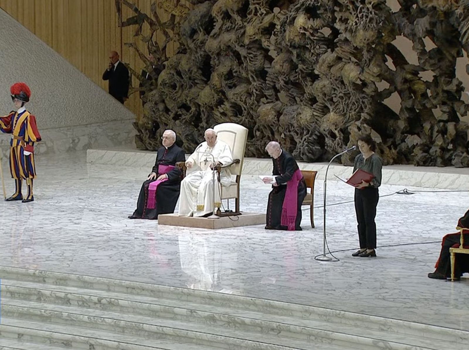 Francisco, en la audiencia