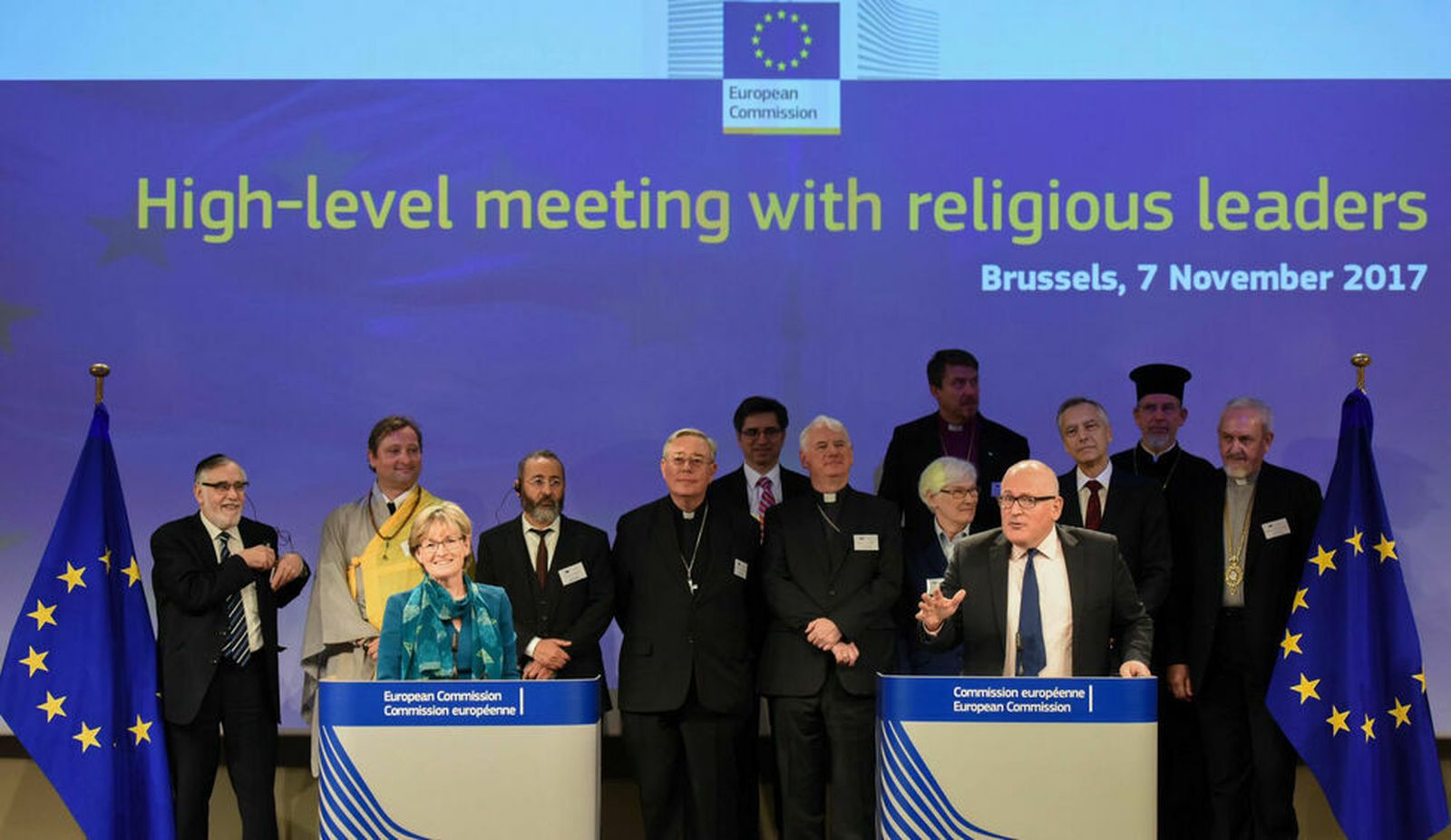 Líderes religiosos en la Comisión Europea