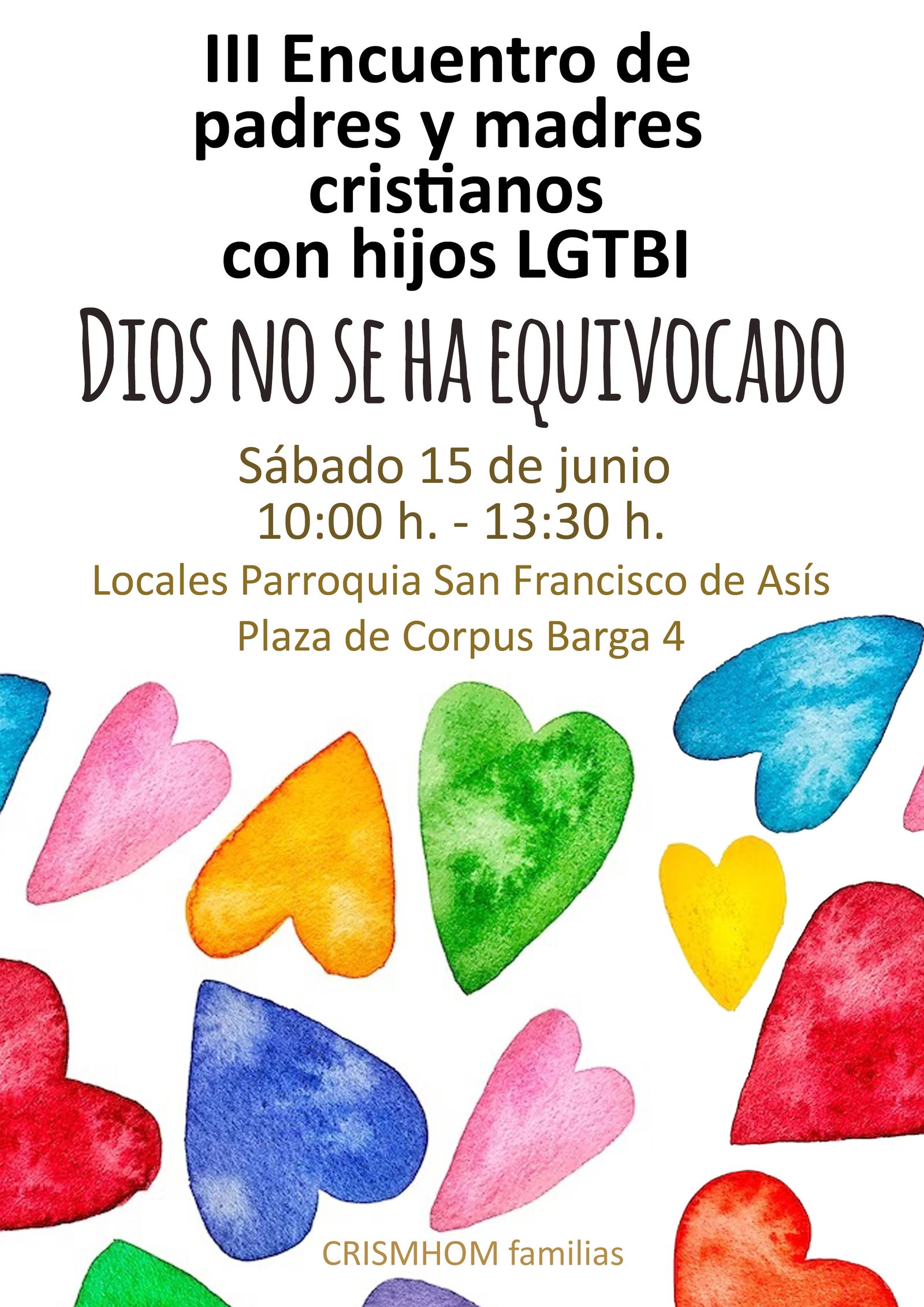 Dios no se ha equivocado