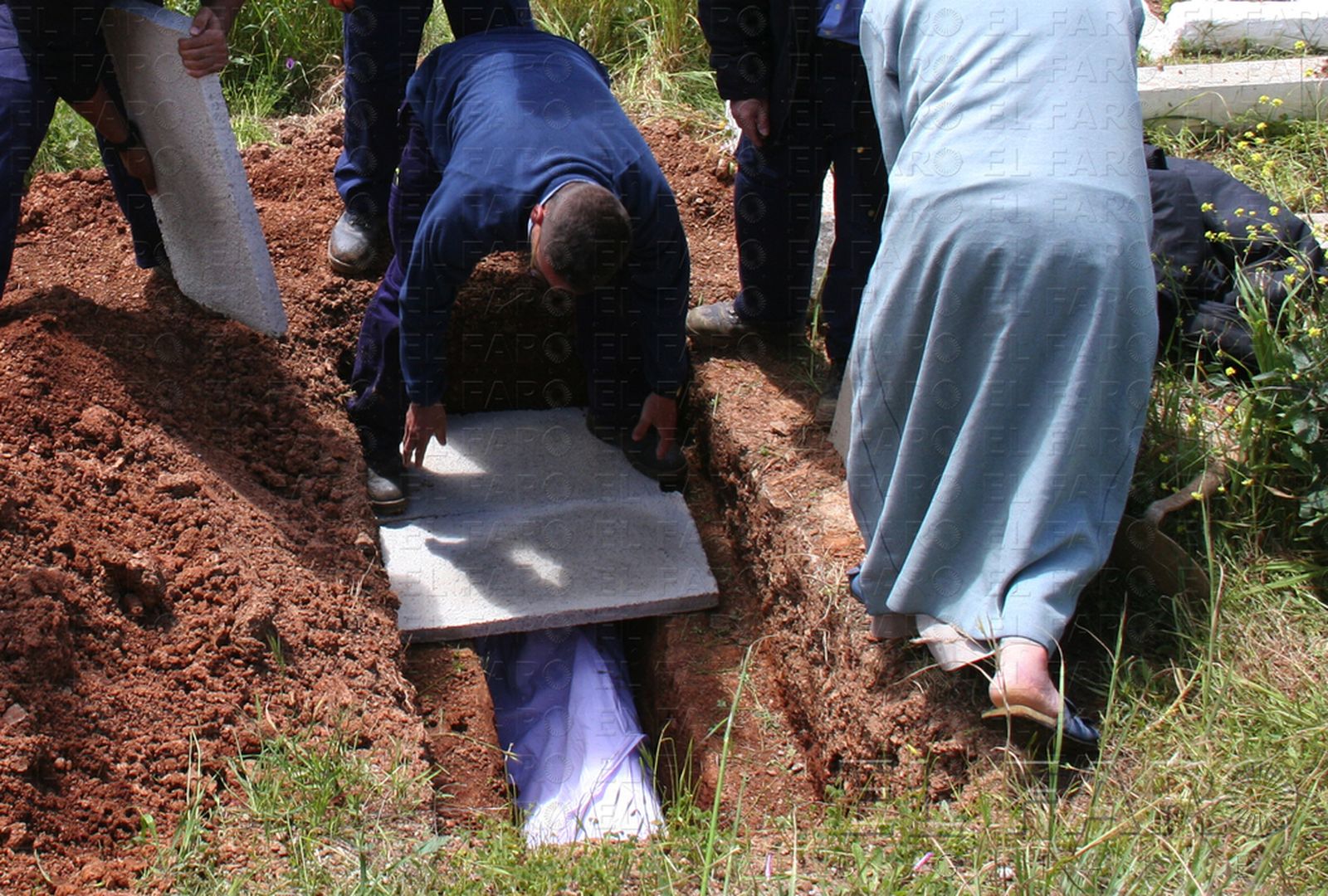 Entierro rito musulmán