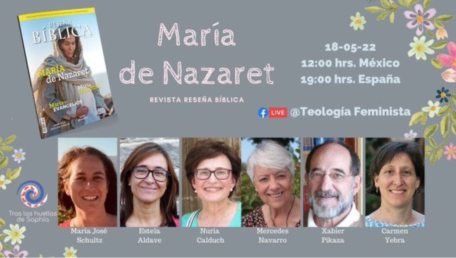 Webinar sobre María de Nazaret