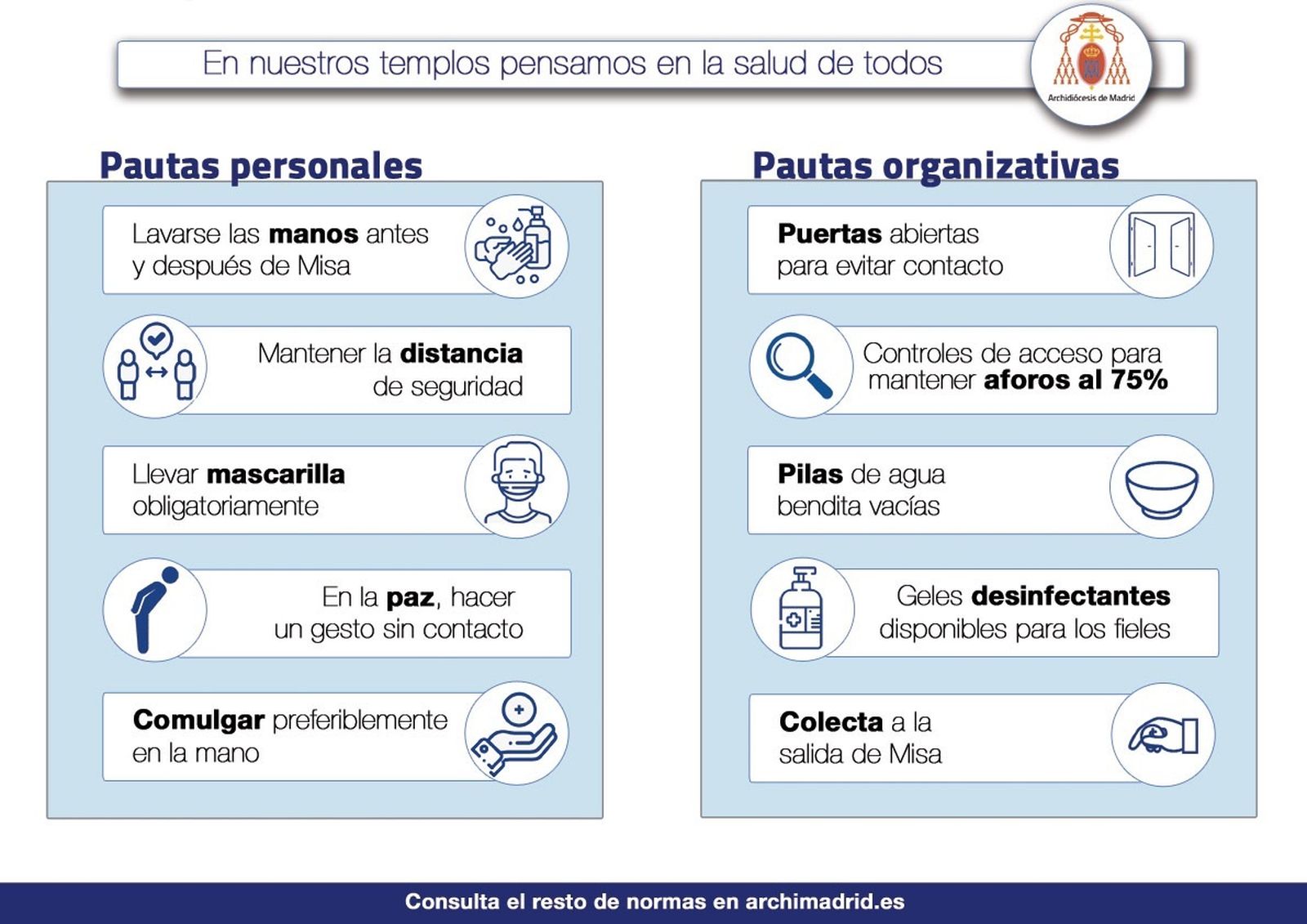 Osoro apela a "una responsabilidad máxima" durante las vacaciones
