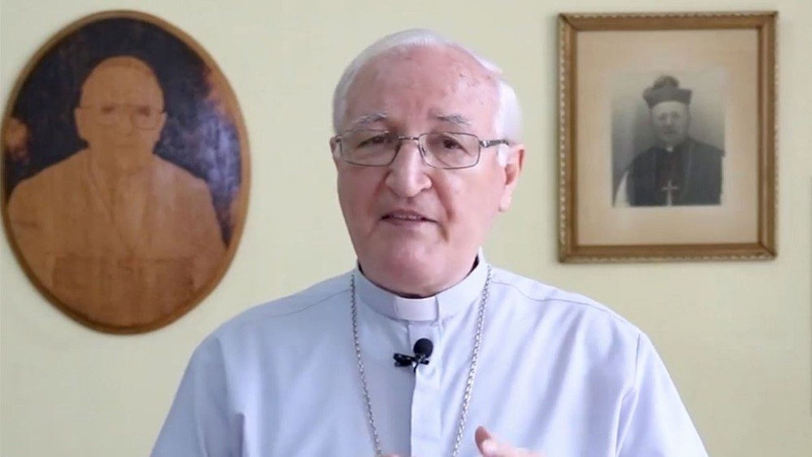 Monseñor Garachana, Obispo de San Pedro de Sula y Presidente de la Conferencia Episcopal de Honduras (CEH)