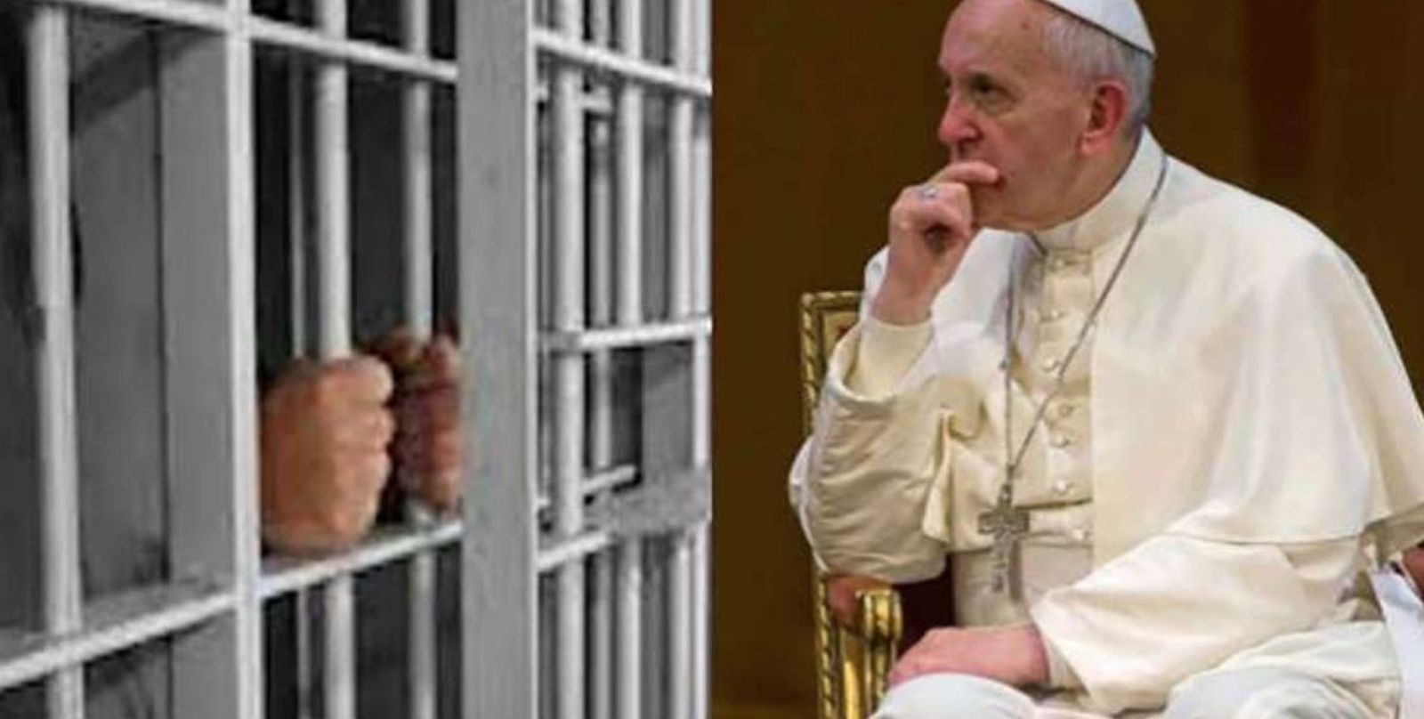 El Papa, con los presos