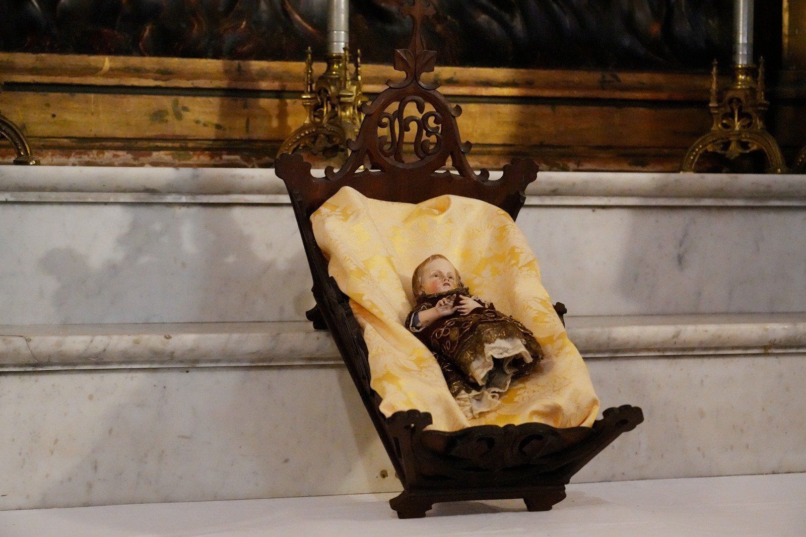 La imagen del Niño Jesús vuelve a Santa Maria del Pi