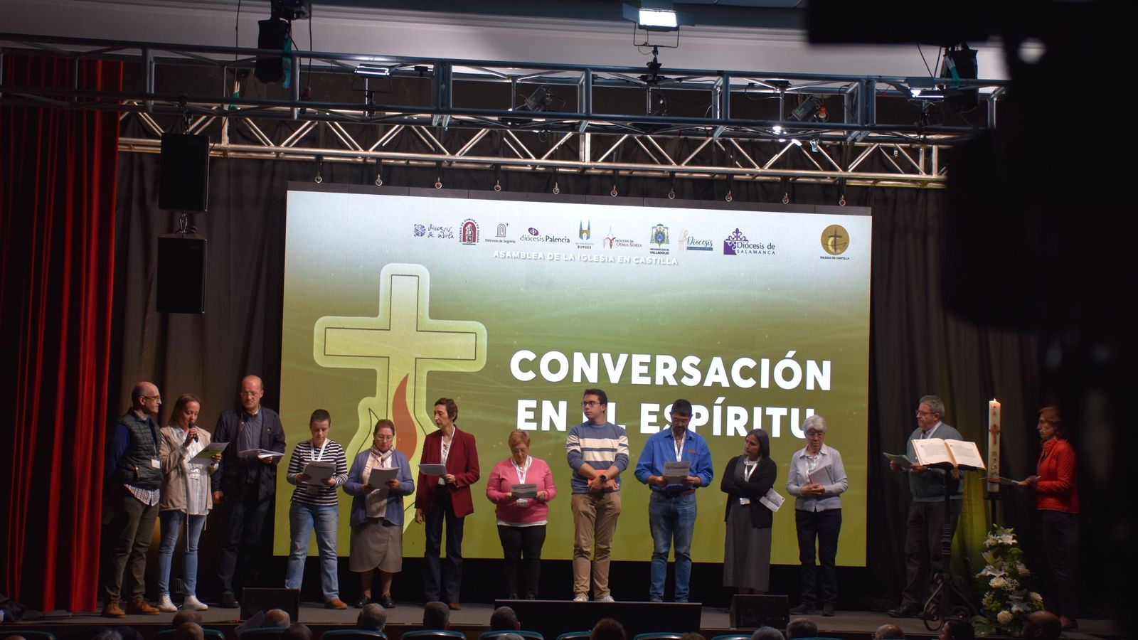 Un momento de la Asamblea interdiocesana