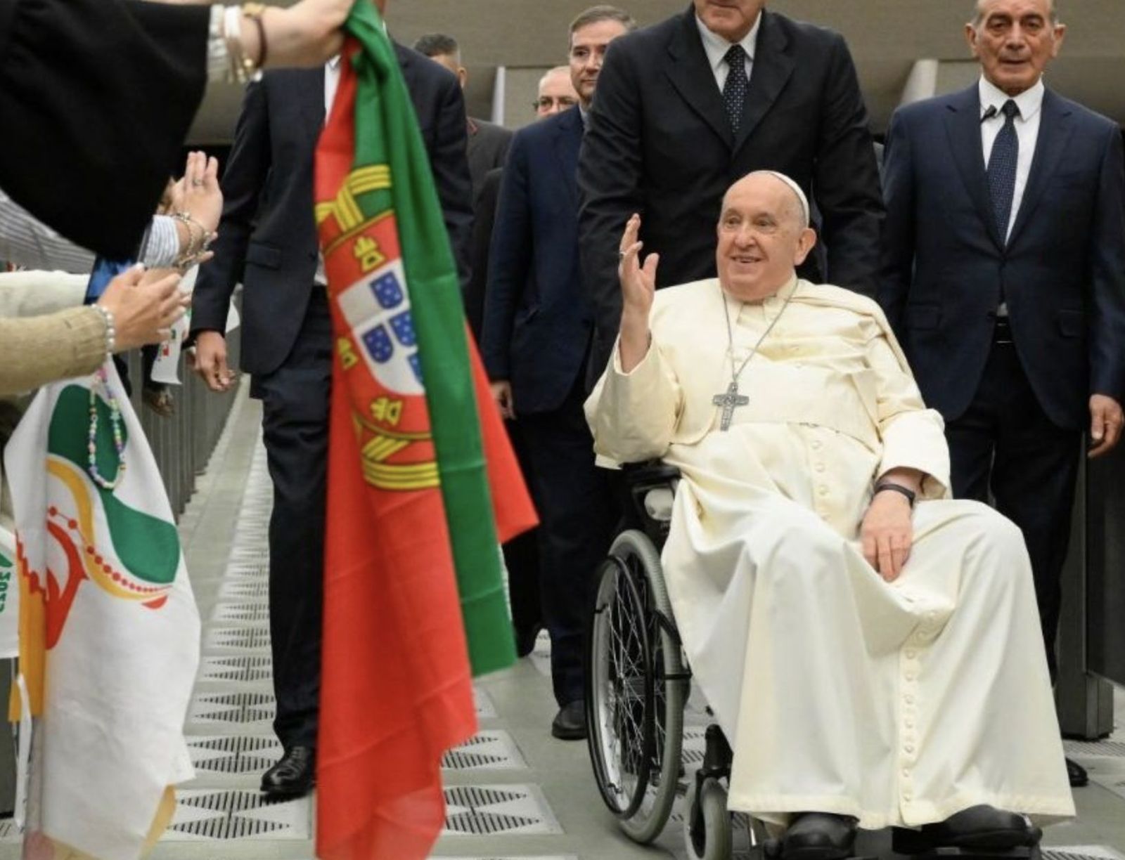 El Papa, en la audiencia a los organizadores de la JMJ de Lisboa