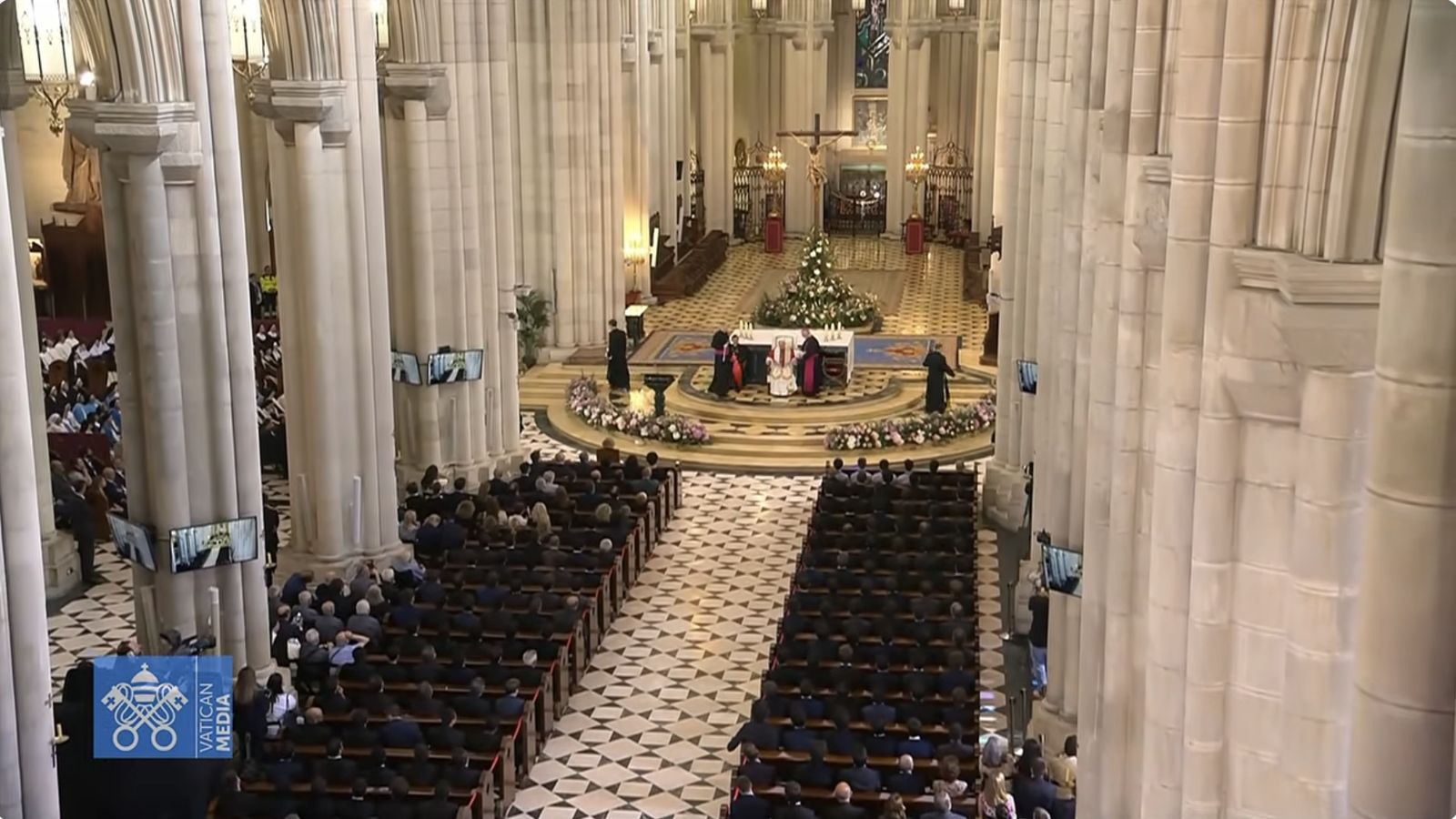 El Papa, en la Almudena