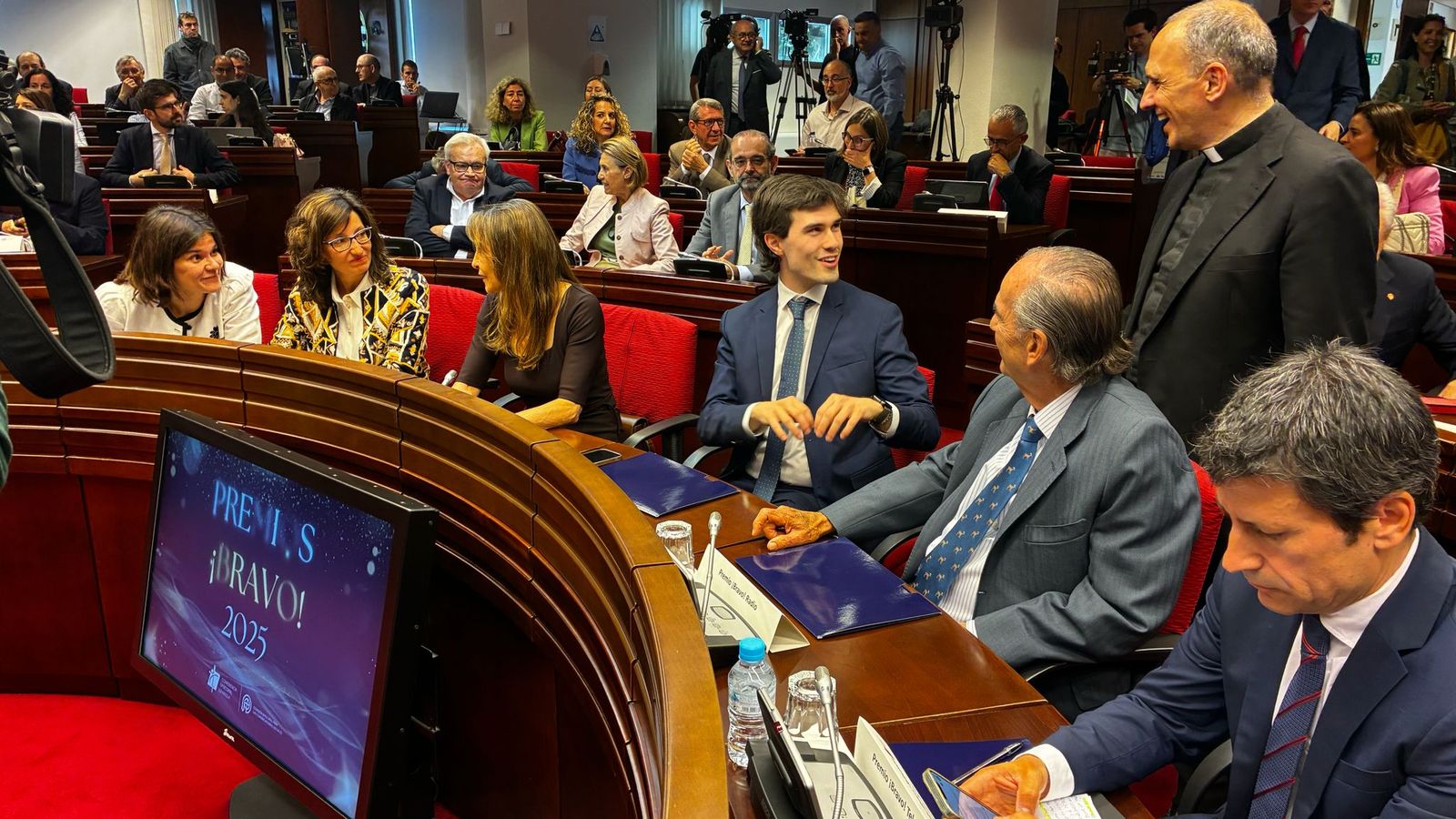 Algunos de los premiados
