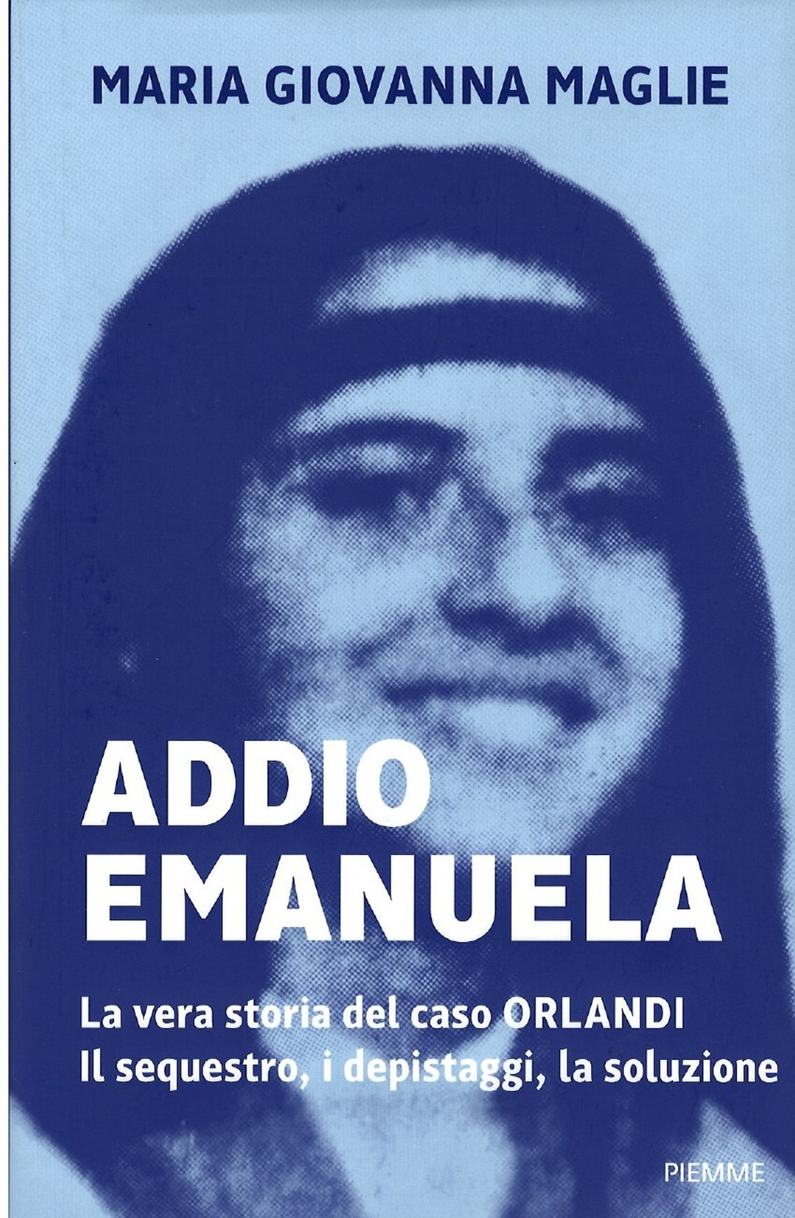 El libro 'Addio Emanuela'