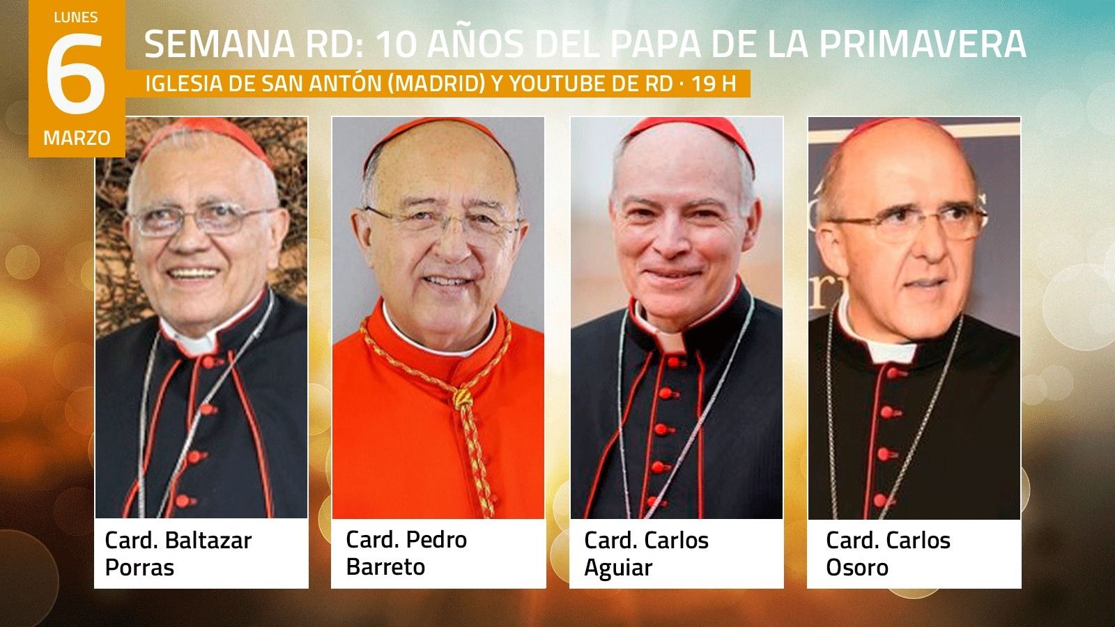 Porras, Barreto, Aguiar y Osoro abren la 'Semana Francisco' de RD en San Antón