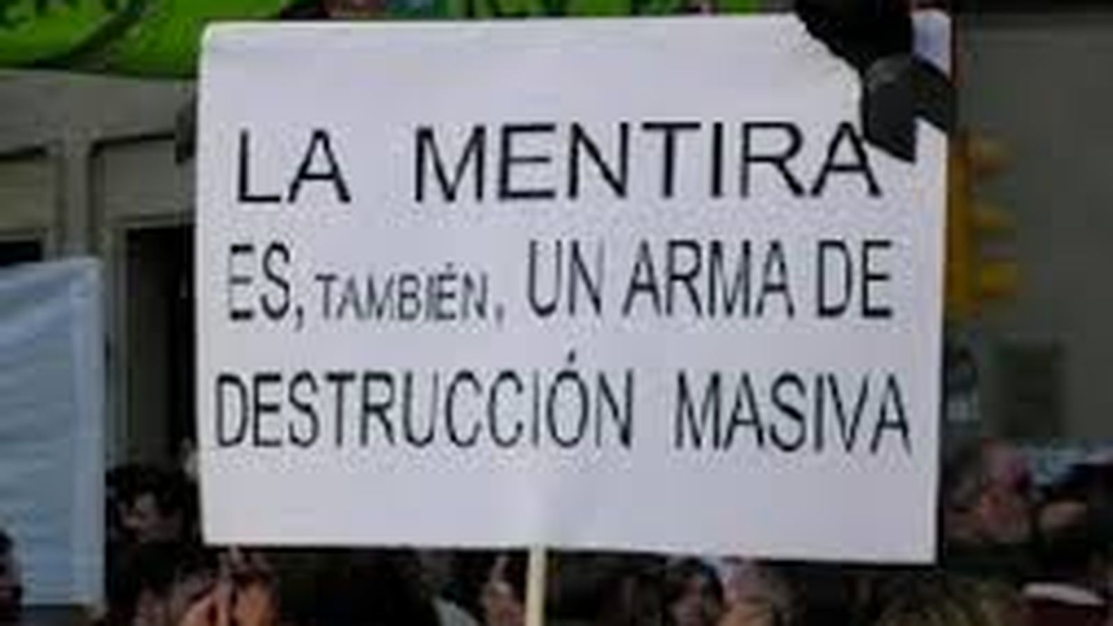 Mentiras sobre la guerra