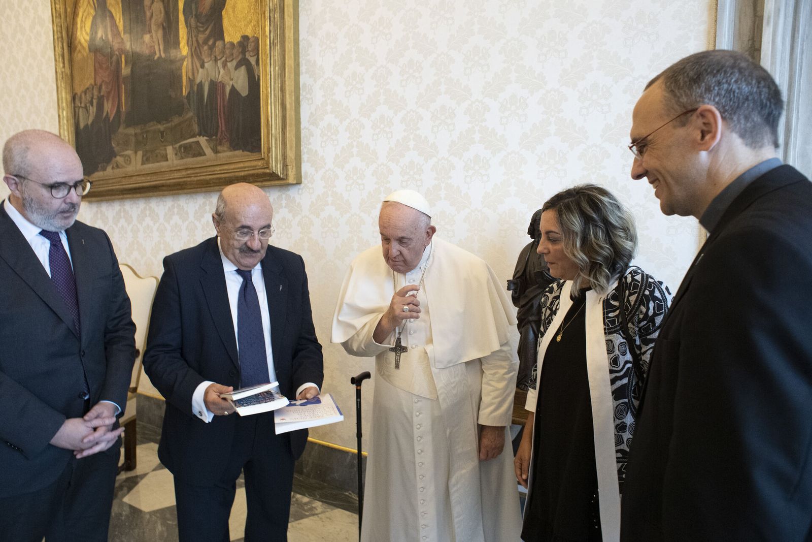 Francisco y periodistas de UCIPE