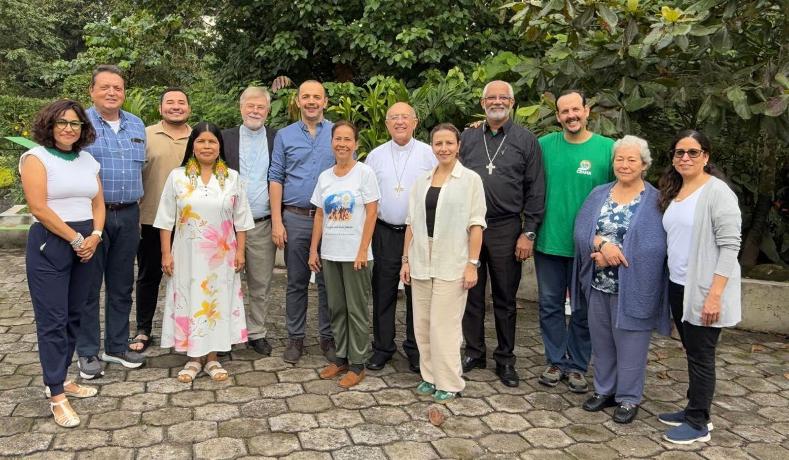 Barreto y otros miembros de la Ceama