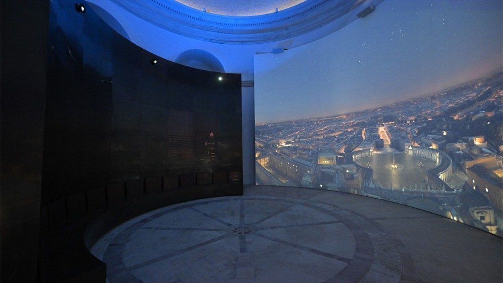 Recreación digital de la Basilica de san Pedro