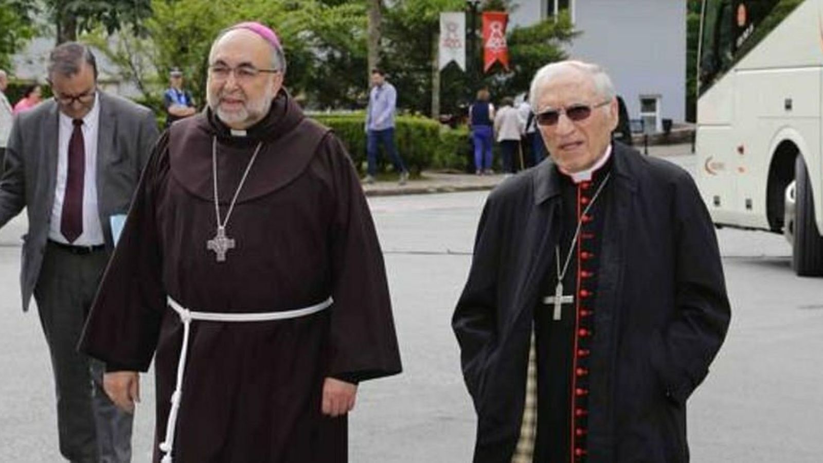 Jesús Sanz con Rouco Varela