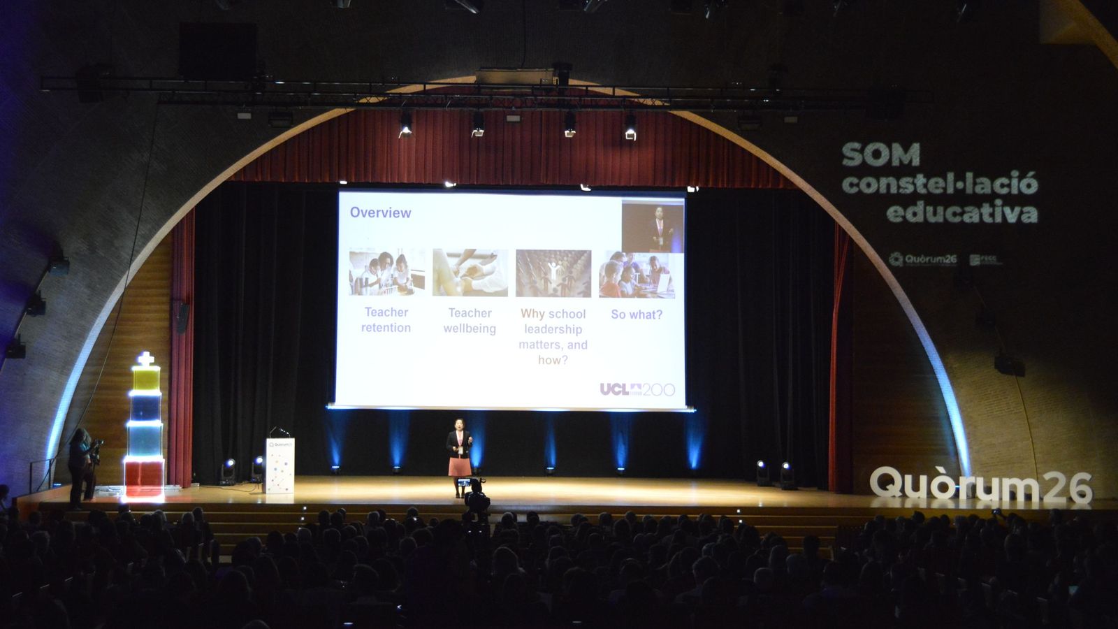 La profesora Qing Gu, experta internacional en liderazgo educativo, inaugura el programa de ponencias del Quòrum26.
