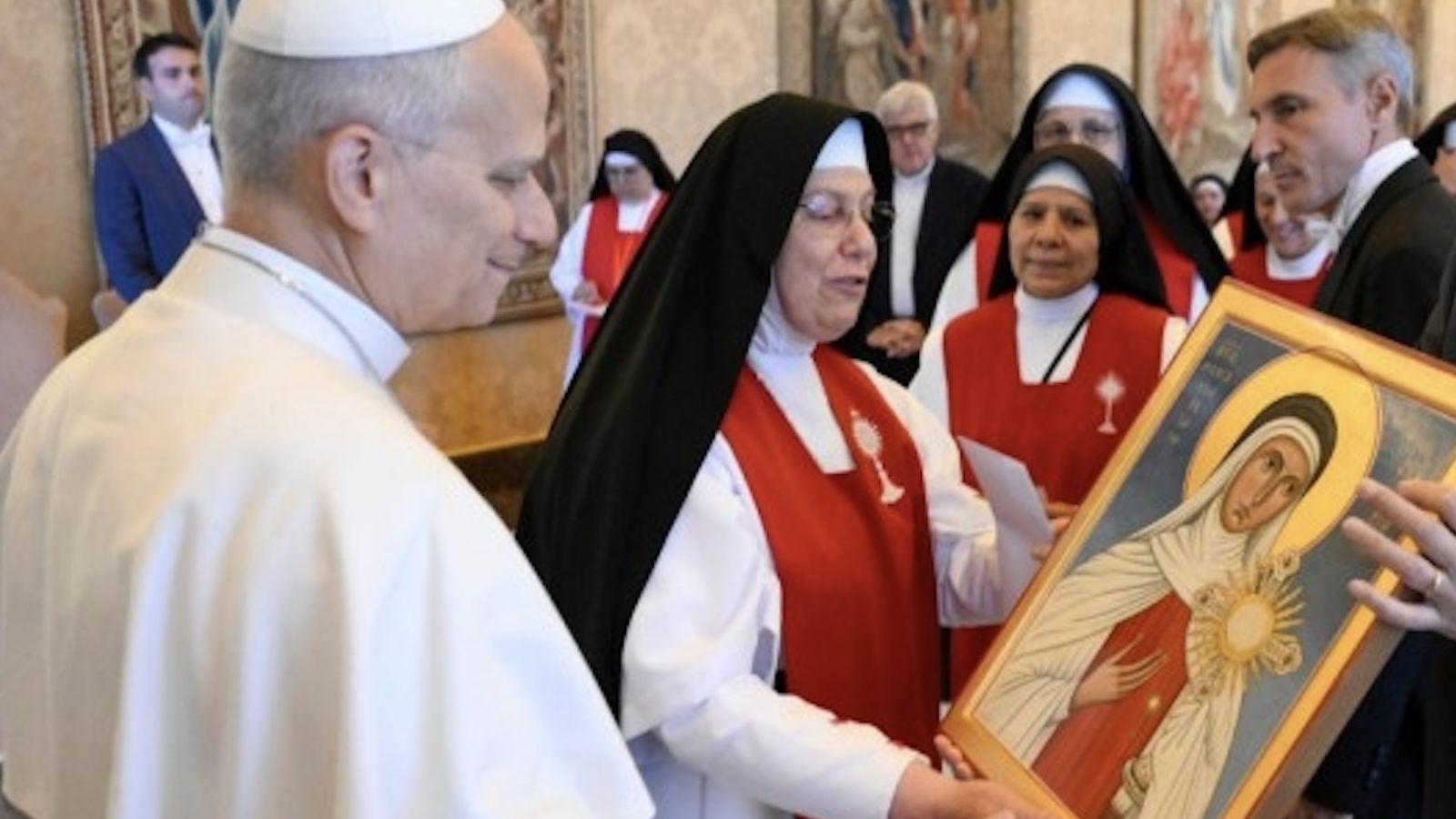 Audiencia del Papa a las adoratrices perpetuas