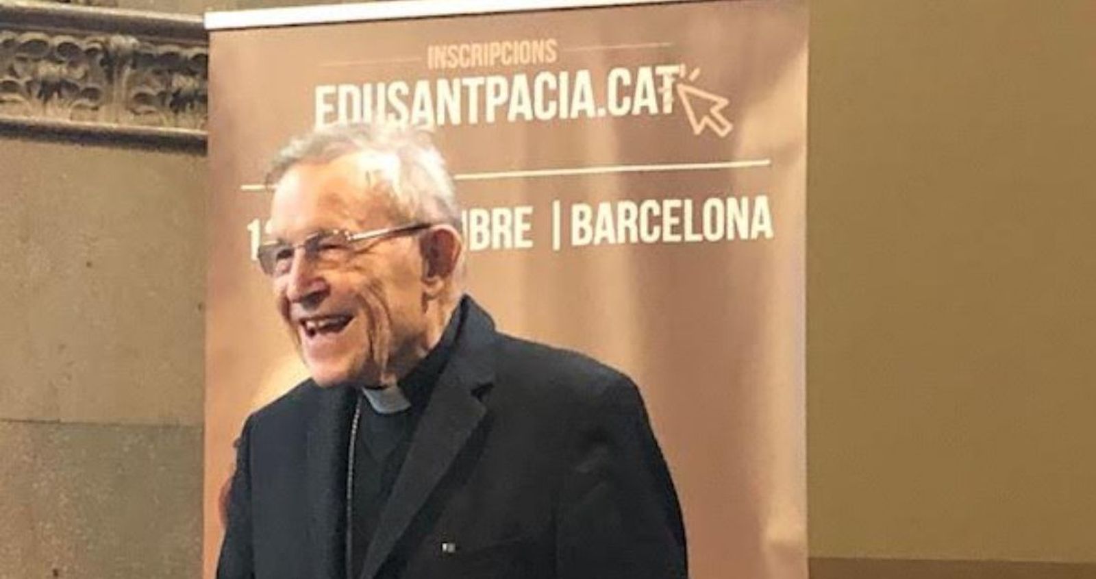 Walter Kasper, en Barcelona