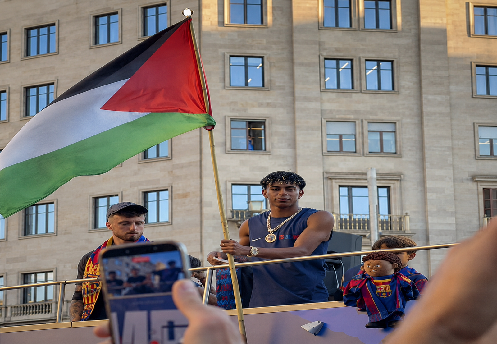 El gola a Netanyahu de Lamine Yamal