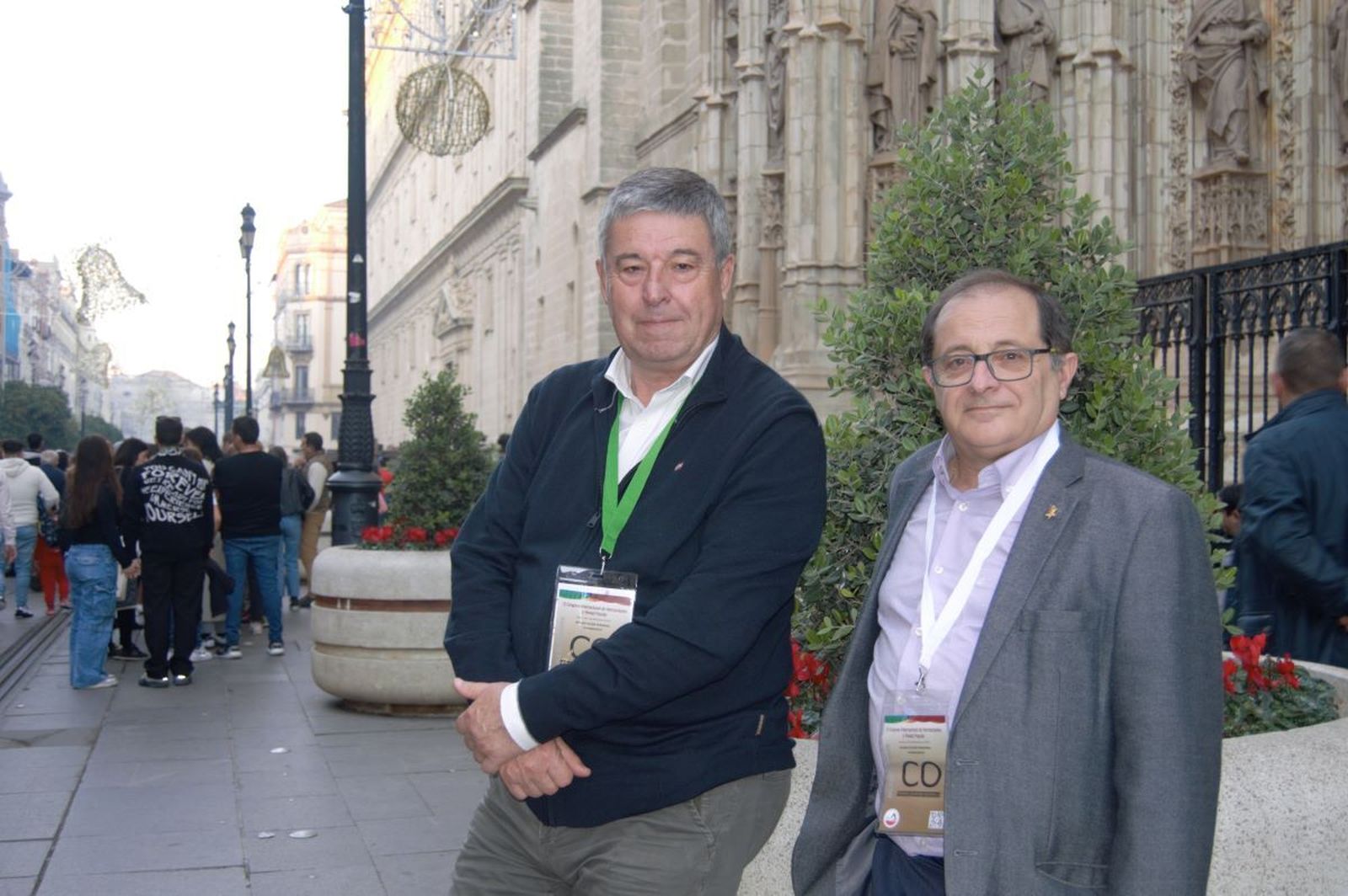 Josep Ignasi Boada (izquierda) y Manuel Zamora